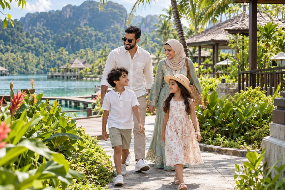 إجازة سياحية ممتعة مع العائلة